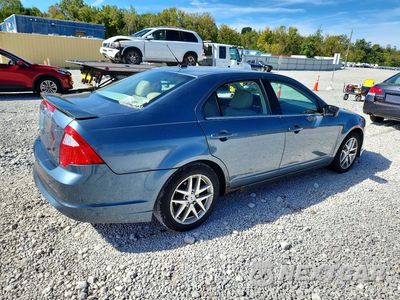 Trzecie zdjęcie samochodu z tyłu: 2011 FORD FUSION SEL VIN:3FAHP0JA9BR177984 - miniatura
