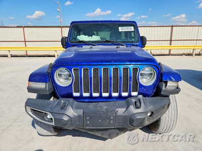 Piąte zdjęcie samochodu w środku: 2019 JEEP WRANGLER UNLIMITED SAHARA VIN:1C4HJXEN3KW620239 - miniatura