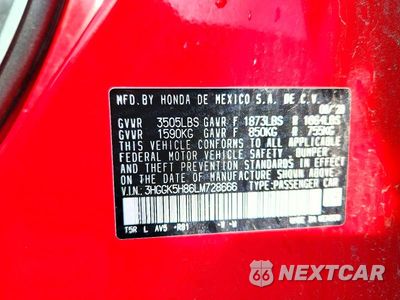 Zdjęcie 12 z 12 samochodu: 2020 HONDA FIT EX VIN:3HGGK5H86LM728666 - miniatura