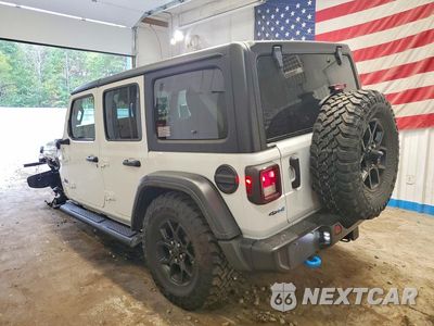 Drugie zdjęcie samochodu z przodu: 2024 JEEP WRANGLER 4XE VIN:1C4RJXN66RW296520 - miniatura