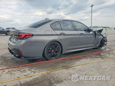 Trzecie zdjęcie samochodu z tyłu: 2021 BMW M550XI VIN:WBA13BK08MCF08127 - miniatura