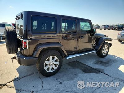 Trzecie zdjęcie samochodu z tyłu: 2013 JEEP WRANGLER UNLIMITED SAHARA VIN:1C4BJWEG8DL668129 - miniatura