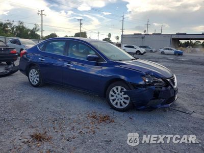 Czwarte zdjęcie samochodu z boku: 2019 NISSAN SENTRA S VIN:3N1AB7AP1KY338764 - miniatura