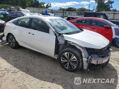 Czwarte zdjęcie samochodu z boku: 2018 HONDA CIVIC EX VIN:JHMFC1F32JX020699 - miniatura