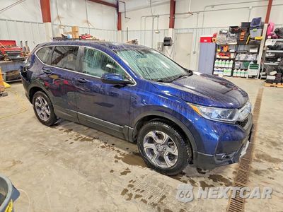 Czwarte zdjęcie samochodu z boku: 2019 HONDA CR-V EX VIN:7FARW2H51KE011034 - miniatura