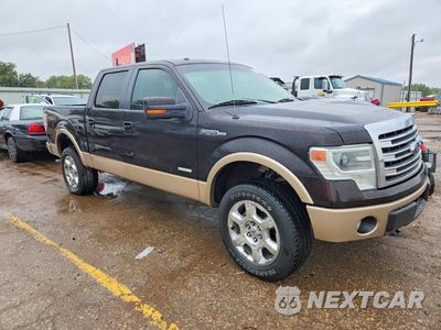Czwarte zdjęcie samochodu z boku: 2013 FORD F150 SUPERCREW VIN:1FTFW1ET3DKE55498 - miniatura