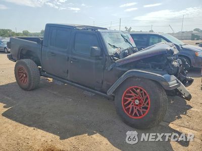 Czwarte zdjęcie samochodu z boku: 2020 JEEP GLADIATOR RUBICON VIN:1C6JJTBG8LL139493 - miniatura
