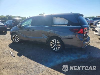 Drugie zdjęcie samochodu z przodu: 2025 HONDA ODYSSEY EXL VIN:5FNRL6H69SB082275 - miniatura