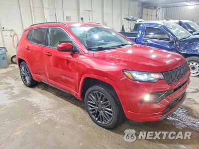 Czwarte zdjęcie samochodu z boku: 2022 JEEP COMPASS LIMITED VIN:3C4NJDCB4NT184649 - miniatura