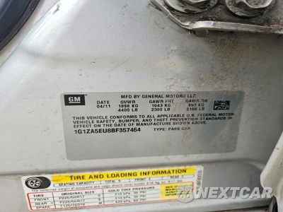 Zdjęcie 13 z 13 samochodu: 2011 CHEVROLET MALIBU LS VIN:1G1ZA5EU8BF357464 - miniatura