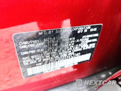 Zdjęcie 13 z 13 samochodu: 2026 SUBARU OUTBACK PREMIUM VIN:JF2BUPBD2TY452240 - miniatura