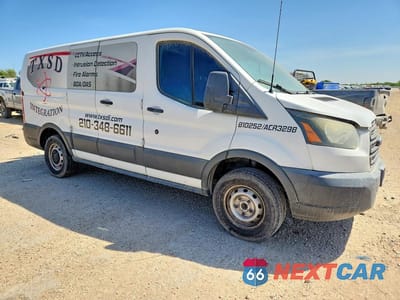 Czwarte zdjęcie samochodu z boku: 2017 FORD TRANSIT T-250 VIN:1FTYR1ZM0HKA41765 - miniatura