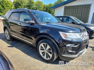 Czwarte zdjęcie samochodu z boku: 2018 FORD EXPLORER LIMITED VIN:1FM5K8FH8JGB98309 - miniatura