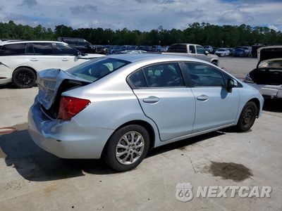 Trzecie zdjęcie samochodu z tyłu: 2012 HONDA CIVIC LX VIN:19XFB2F55CE326553 - miniatura
