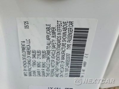Zdjęcie 12 z 12 samochodu: 2025 HONDA CIVIC SPORT VIN:19XFL2H88SE030767 - miniatura