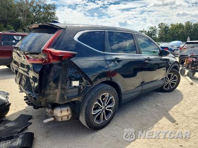 Trzecie zdjęcie samochodu z tyłu: 2022 HONDA CR-V EX VIN:5J6RW1H53NL000442 - miniatura