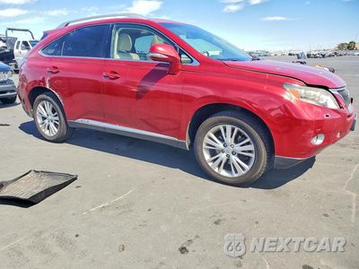 Czwarte zdjęcie samochodu z boku: 2010 LEXUS RX 450H VIN:JTJBC1BA2A2015842 - miniatura