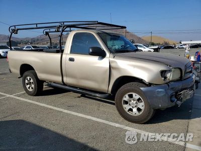 Czwarte zdjęcie samochodu z boku: 2005 TOYOTA TUNDRA BASE VIN:5TBJU321X5S443284 - miniatura