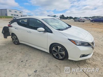 Czwarte zdjęcie samochodu z boku: 2020 NISSAN LEAF SV VIN:1N4AZ1CP4LC305146 - miniatura