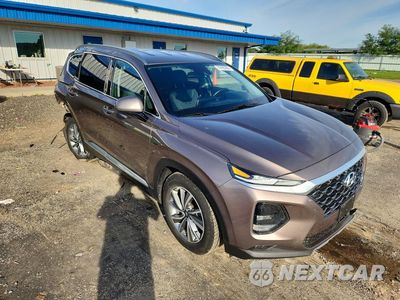 Czwarte zdjęcie samochodu z boku: 2020 HYUNDAI SANTA FE SEL VIN:5NMS3CAD8LH207887 - miniatura
