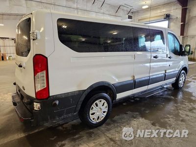 Trzecie zdjęcie samochodu z tyłu: 2017 FORD TRANSIT T-350 VIN:1FBZX2ZM7HKB01190 - miniatura