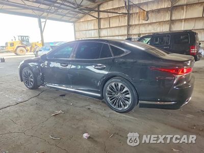 Drugie zdjęcie samochodu z przodu: 2018 LEXUS LS 500H VIN:JTHBYLFF0J5001019 - miniatura