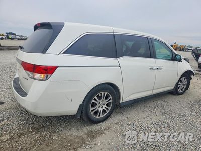 Trzecie zdjęcie samochodu z tyłu: 2017 HONDA ODYSSEY SE VIN:5FNRL5H33HB022792 - miniatura
