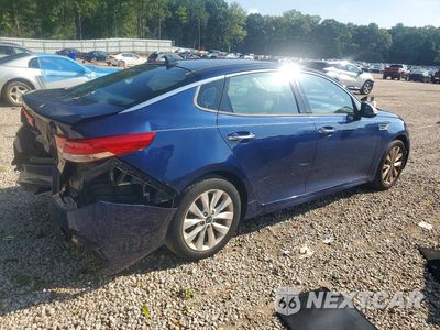 Trzecie zdjęcie samochodu z tyłu: 2017 KIA OPTIMA EX VIN:5XXGU4L37HG152075 - miniatura