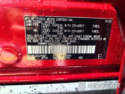 Zdjęcie 13 z 13 samochodu: 2024 TOYOTA RAV4 LE VIN:JTMMWRFV6RD271271 - miniatura