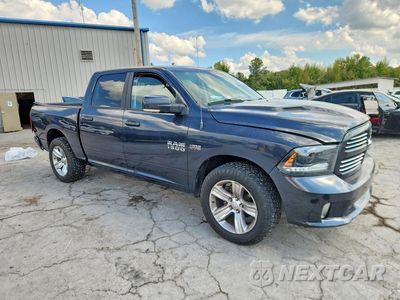 Czwarte zdjęcie samochodu z boku: 2015 RAM 1500 SPORT VIN:1C6RR6MT3FS660901 - miniatura