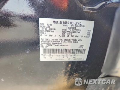 Zdjęcie 14 z 14 samochodu: 2015 FORD EXPLORER XLT VIN:1FM5K7D88FGB58882 - miniatura