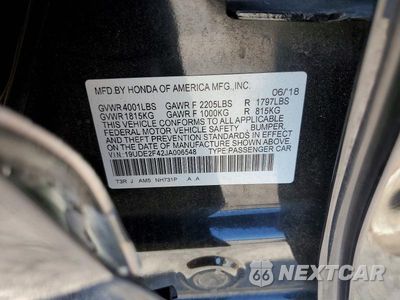 Zdjęcie 12 z 12 samochodu: 2018 ACURA ILX SPECIAL EDITION VIN:19UDE2F42JA006548 - miniatura