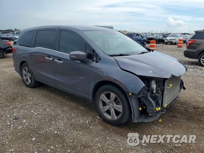Czwarte zdjęcie samochodu z boku: 2018 HONDA ODYSSEY EXL VIN:5FNRL6H76JB083326 - miniatura