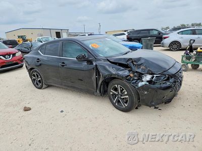 Czwarte zdjęcie samochodu z boku: 2024 NISSAN SENTRA SV VIN:3N1AB8CV7RY341762 - miniatura