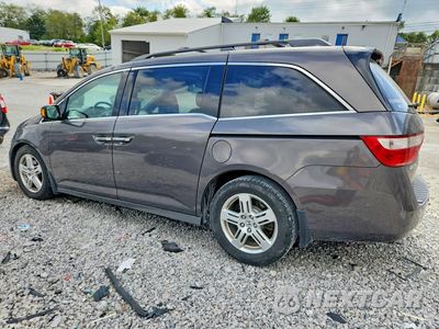 Drugie zdjęcie samochodu z przodu: 2012 HONDA ODYSSEY TOURING VIN:5FNRL5H97CB109205 - miniatura