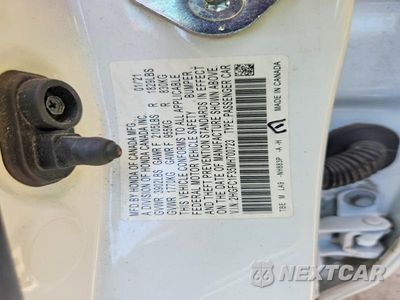 Zdjęcie 12 z 12 samochodu: 2021 HONDA CIVIC EX VIN:2HGFC1F35MH700723 - miniatura