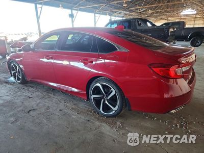 Drugie zdjęcie samochodu z przodu: 2019 HONDA ACCORD SPORT VIN:1HGCV1F31KA119843 - miniatura