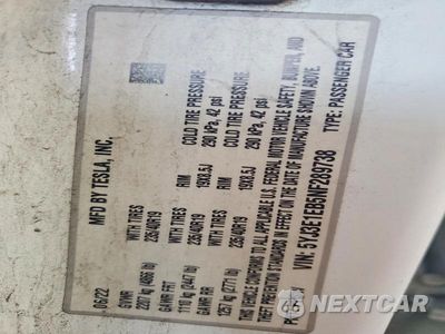 Zdjęcie 12 z 12 samochodu: 2022 TESLA MODEL 3 VIN:5YJ3E1EB5NF289738 - miniatura
