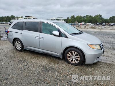 Czwarte zdjęcie samochodu z boku: 2014 HONDA ODYSSEY EXL VIN:5FNRL5H64EB115357 - miniatura