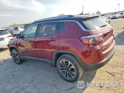 Drugie zdjęcie samochodu z przodu: 2022 JEEP COMPASS LIMITED VIN:3C4NJDCB7NT107130 - miniatura