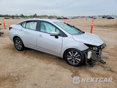 Czwarte zdjęcie samochodu z boku: 2021 NISSAN VERSA SV VIN:3N1CN8EV5ML879265 - miniatura