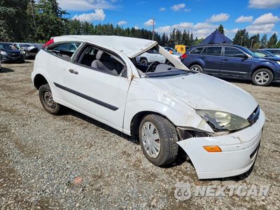 Czwarte zdjęcie samochodu z boku: 2004 FORD FOCUS ZX3 VIN:3FAFP31354R126253 - miniatura