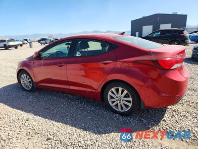 Drugie zdjęcie samochodu z przodu: 2014 HYUNDAI ELANTRA SE VIN:KMHDH4AE2EU166835 - miniatura