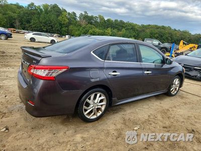 Trzecie zdjęcie samochodu z tyłu: 2014 NISSAN SENTRA SR VIN:3N1AB7AP6EY249583 - miniatura
