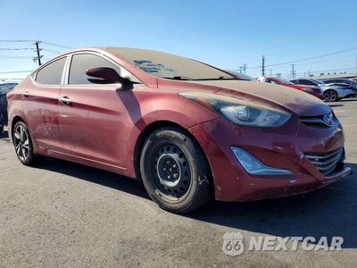 Czwarte zdjęcie samochodu z boku: 2015 HYUNDAI ELANTRA LIMITED VIN:5NPDH4AE0FH550323 - miniatura
