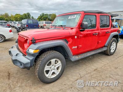 2019 JEEP WRANGLER UNLIMITED SPORT 1C4HJXDG6KW538749 - główne zdjęcie licytacji z USA - miniatura