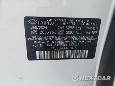 Zdjęcie 12 z 12 samochodu: 2024 GENESIS G80 SPORT PRESTIGE VIN:KMTGA4SC1RU227313 - miniatura