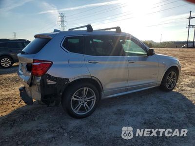 Trzecie zdjęcie samochodu z tyłu: 2014 BMW X3 XDRIVE28I VIN:5UXWX9C56E0D33359 - miniatura