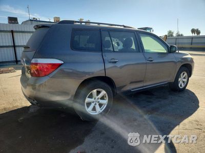 Trzecie zdjęcie samochodu z tyłu: 2009 TOYOTA HIGHLANDER BASE VIN:JTEDA41A292006554 - miniatura