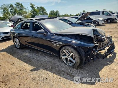 Czwarte zdjęcie samochodu z boku: 2024 GENESIS G80 3.5T SPORT VIN:KMTGB4SD7RU222087 - miniatura